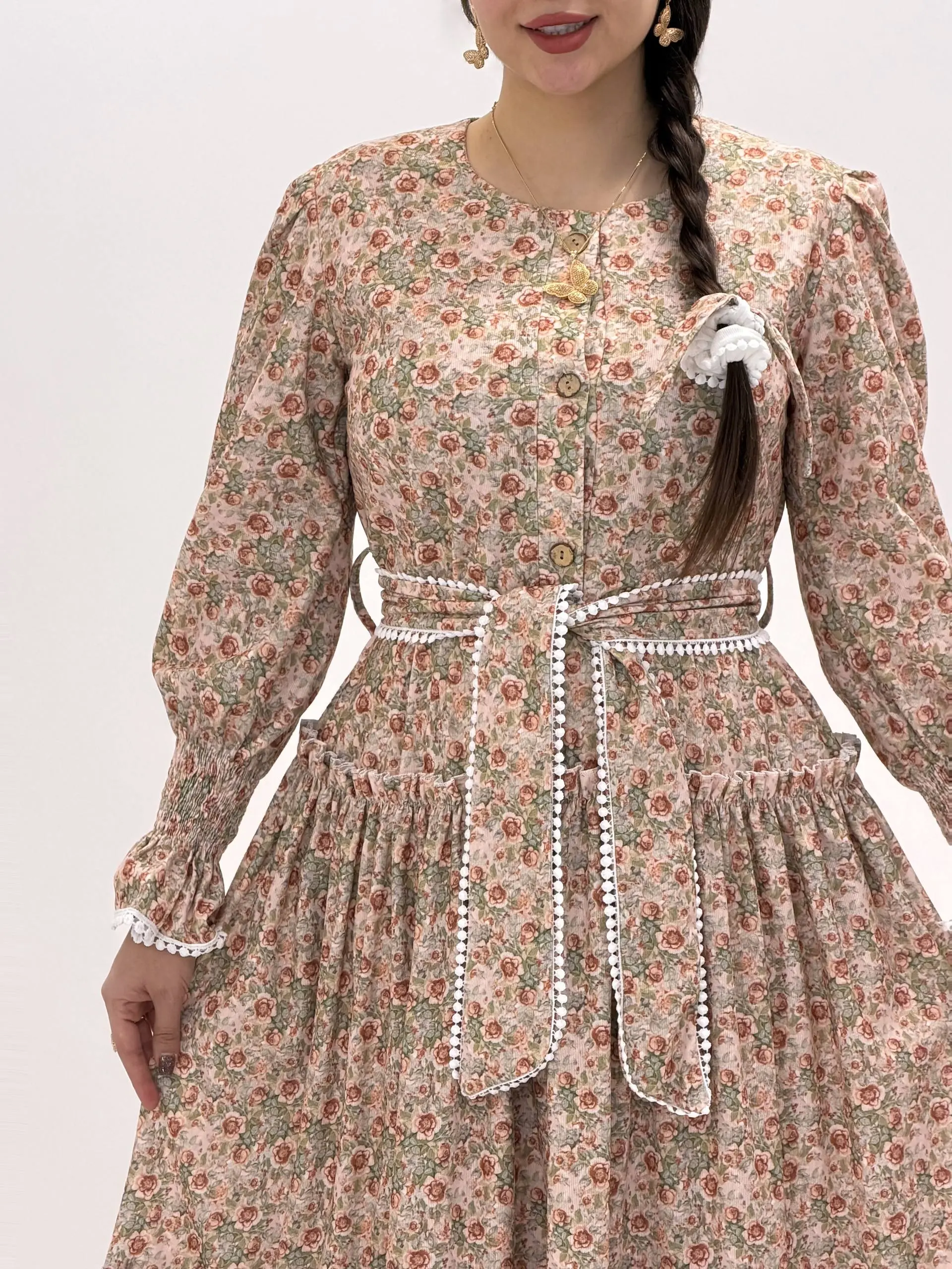 3881-پیراهن ماکسی پری دخت